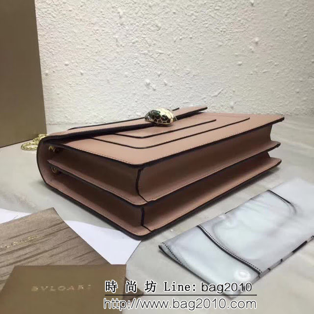 BVLGARI寶格麗 升級版牛皮 時尚百搭 單肩斜挎包 35106 FYD1152